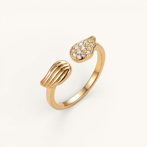 Angel Toe Ring – Gold – Image 1