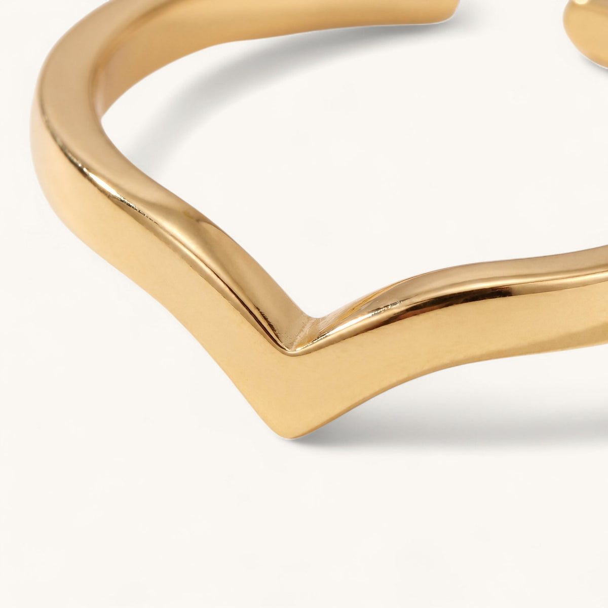 Arrow Toe Ring – Gold – Image 5
