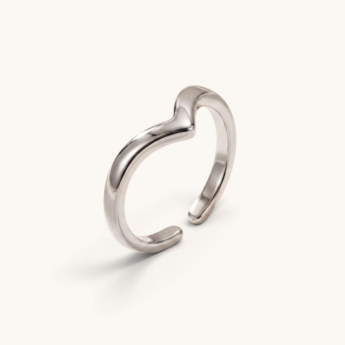 Arrow Toe Ring – Silver – Image 1