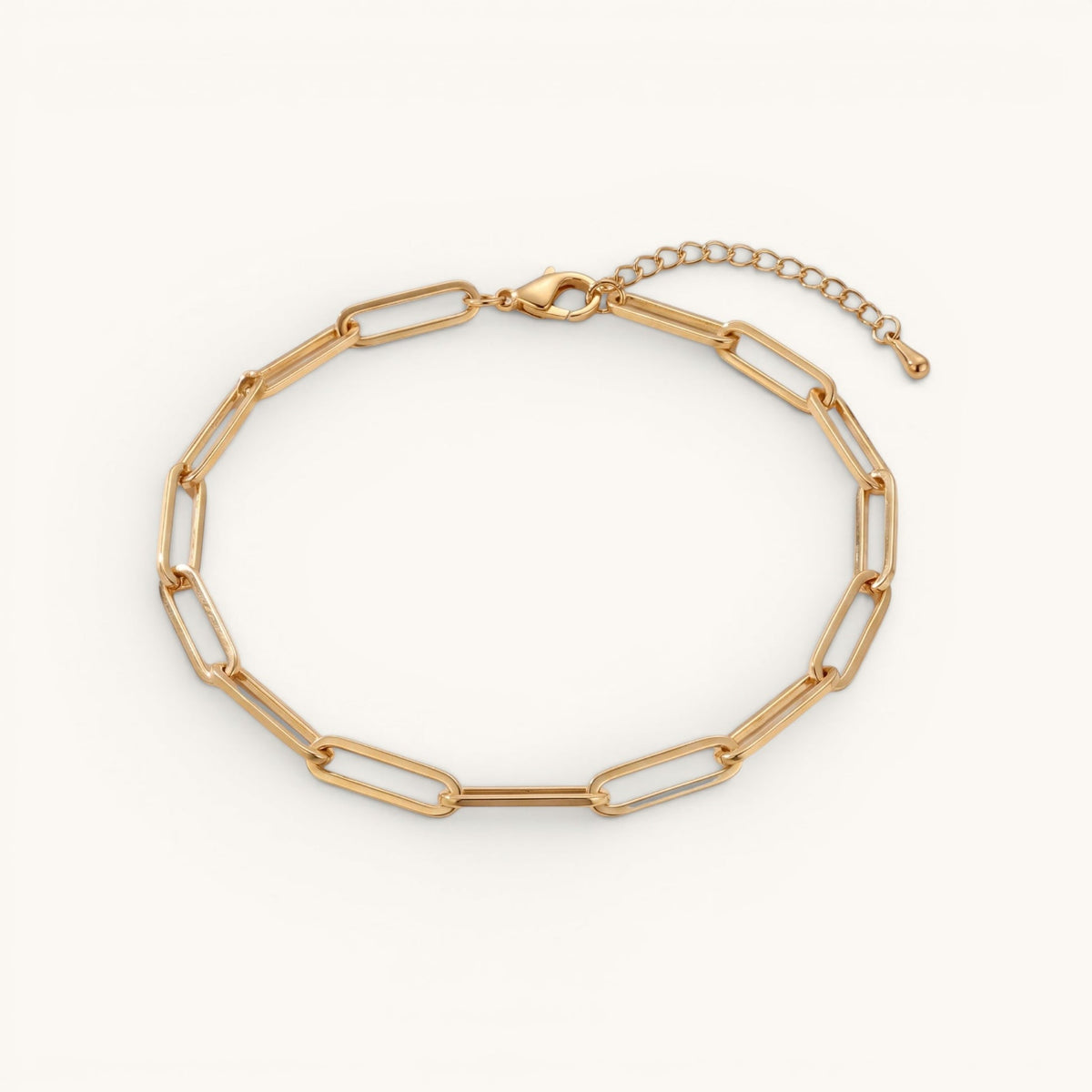 Bar Anklet – Gold – Image 1