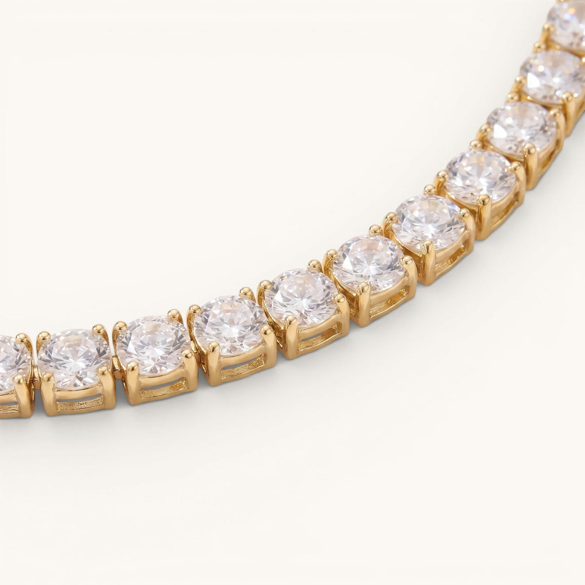 Blanc Anklet – Gold – Image 6