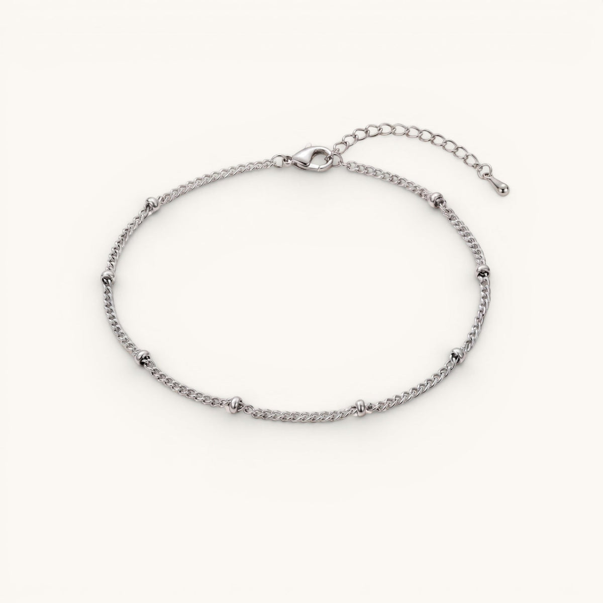 Ciel Anklet – Silver – Image 1