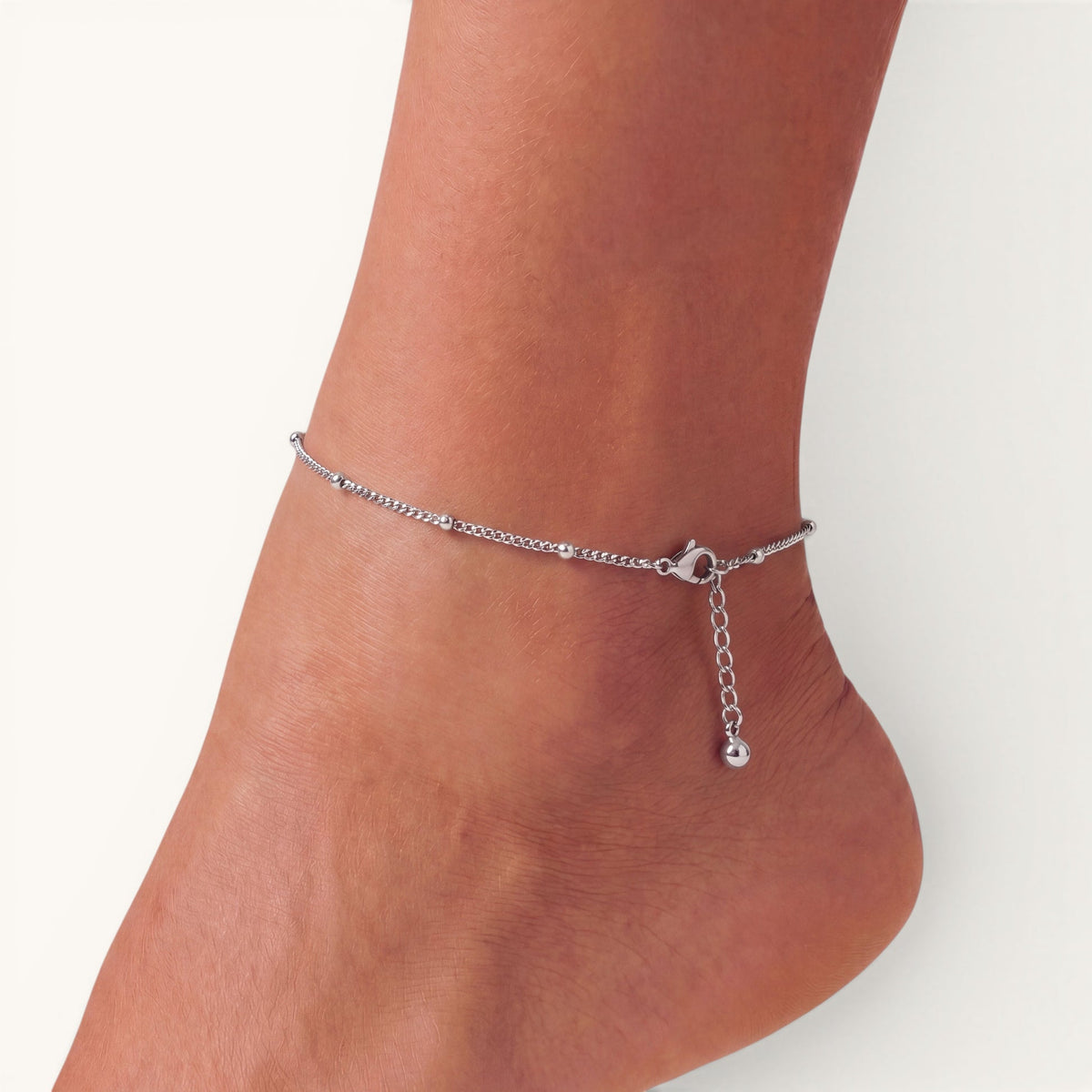 Ciel Anklet – Silver – Image 5