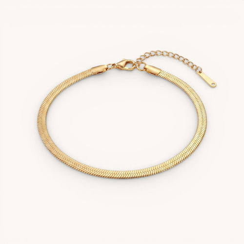 Cobra Anklet – Gold – Image 1