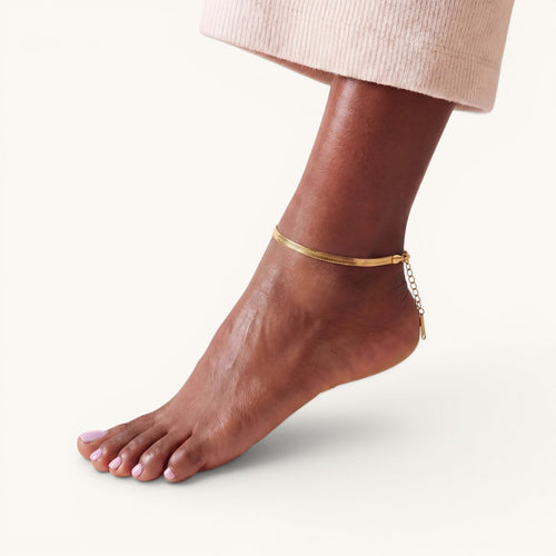 Cobra Anklet – Gold – Image 2