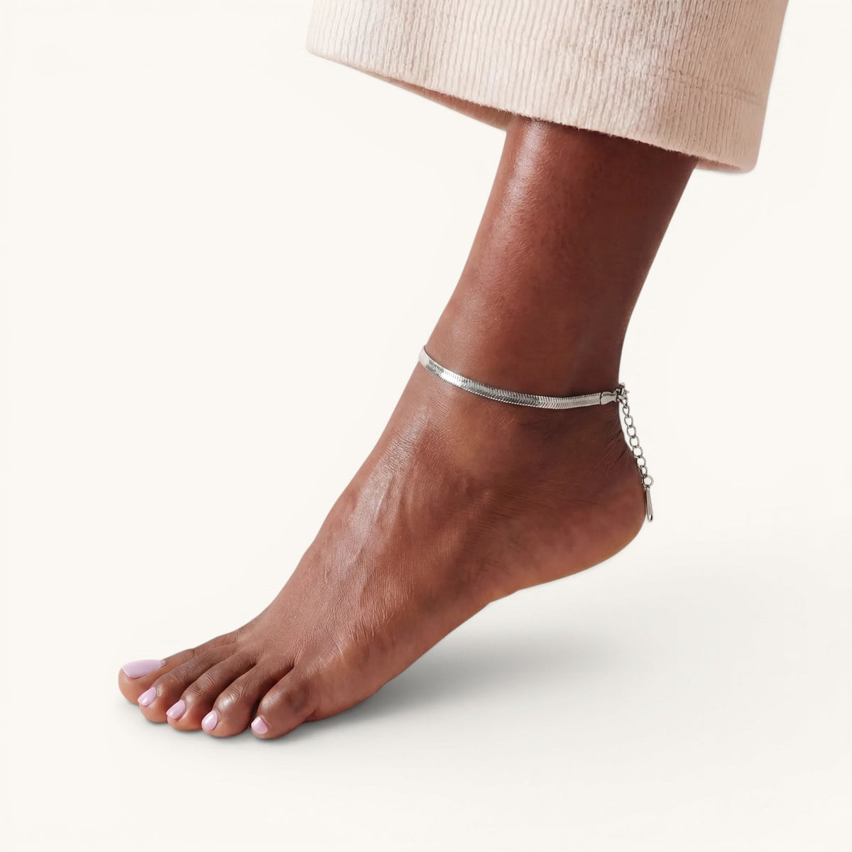 Cobra Anklet – Silver – Image 2