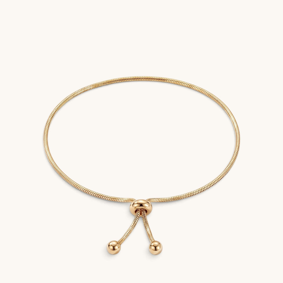 Drop Anklet – Gold – Image 1