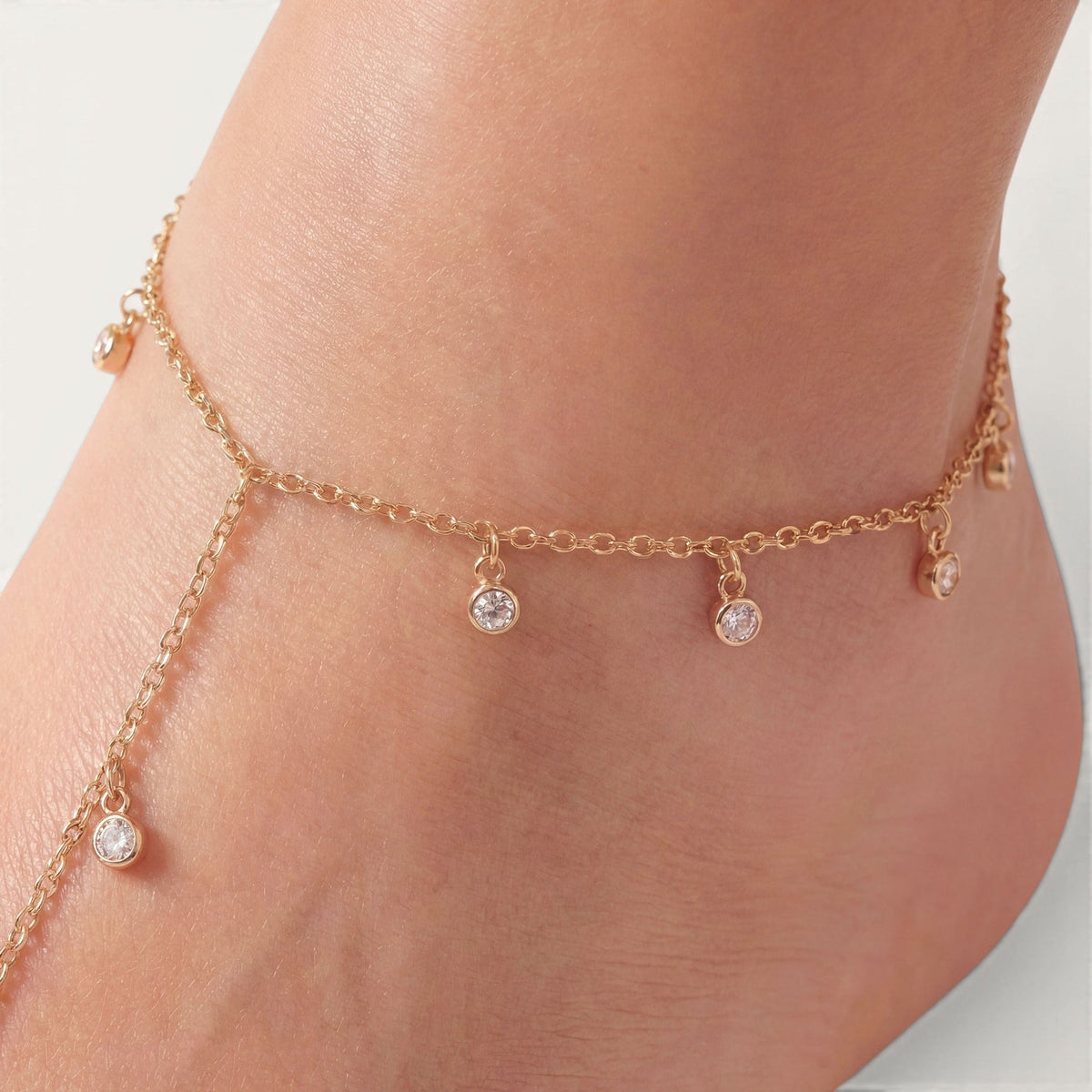Luna Barefoot Sandal – Gold – Image 3