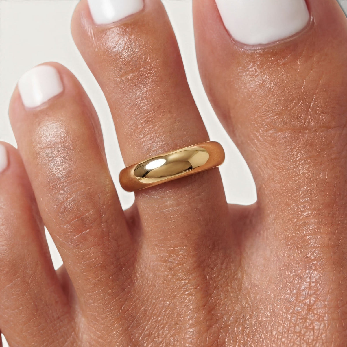 Luxe Toe Ring Set – Gold – Image 2
