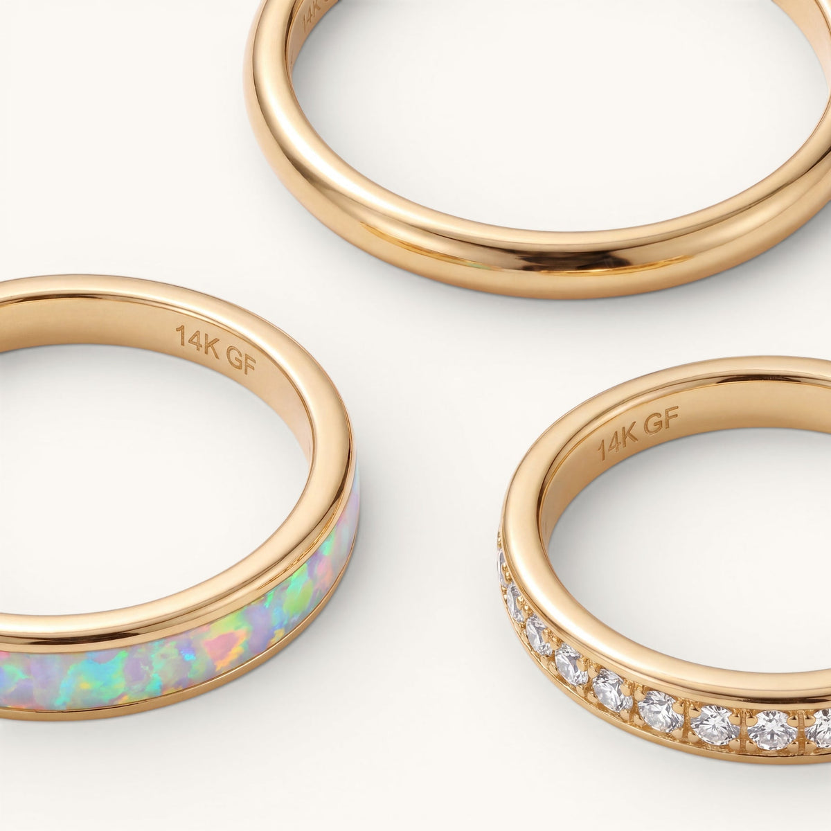 Luxe Toe Ring Set – Gold – Image 5