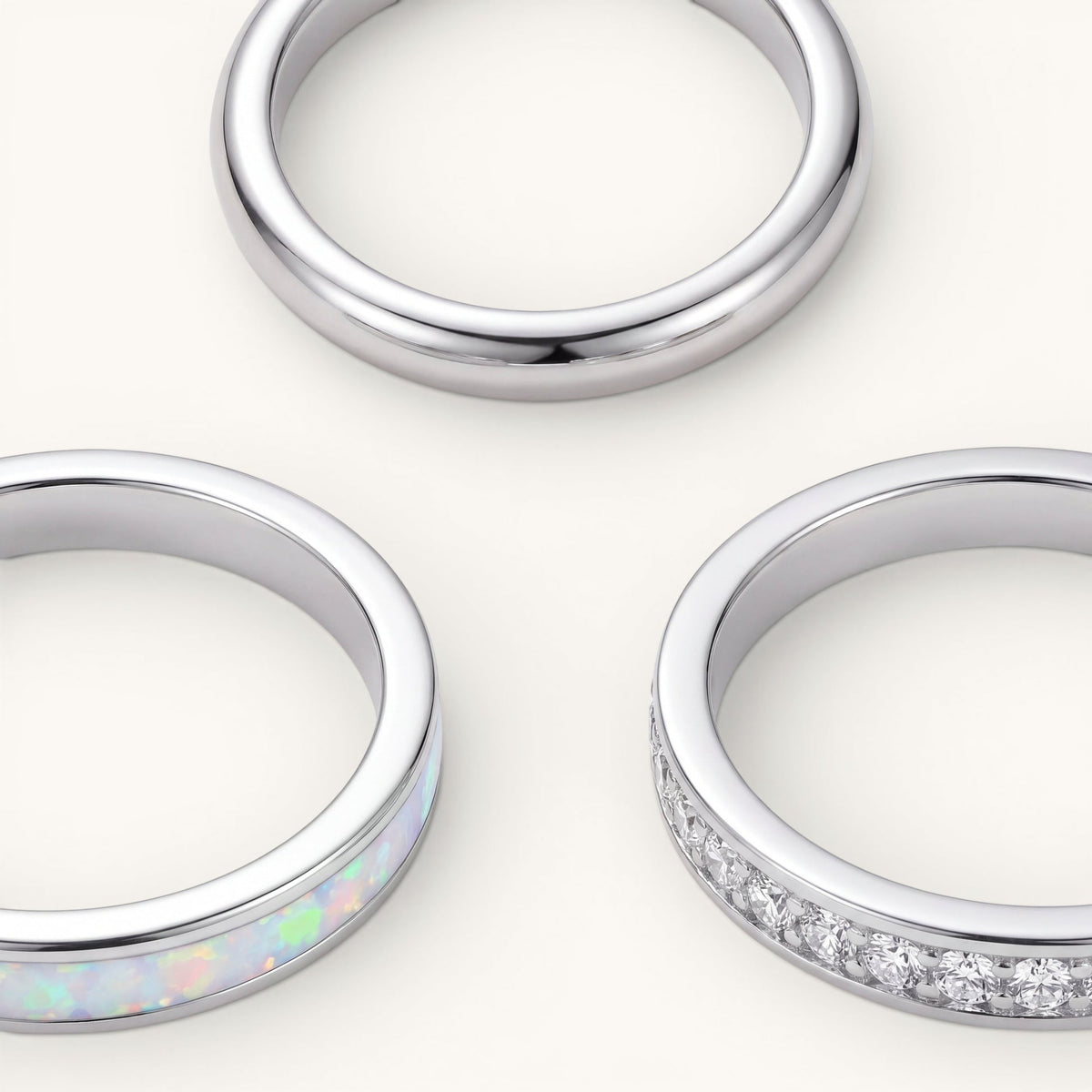 Luxe Toe Ring Set – Silver – Image 6