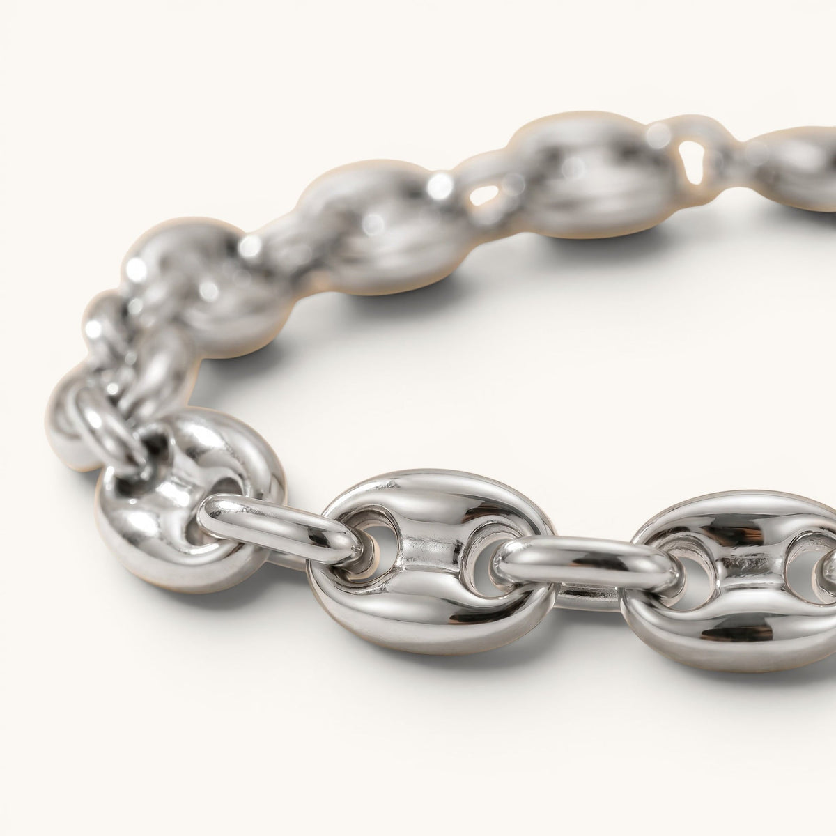 Oblo Anklet – Silver – Image 4