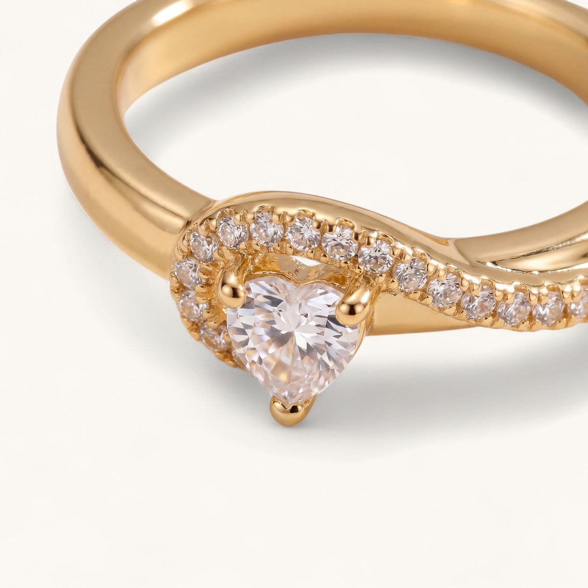 Pear Toe Ring – Gold – Image 4