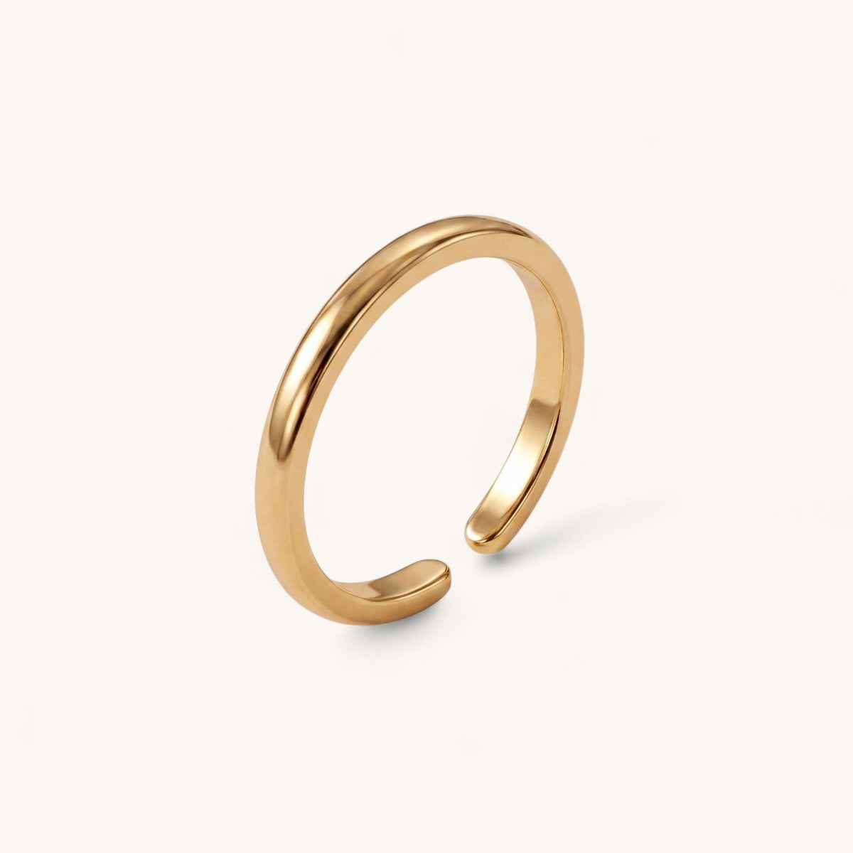 Single Toe Ring – Gold – Image 1