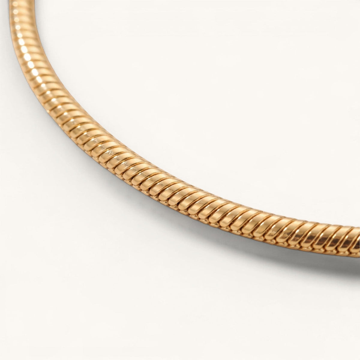 Snake Anklet – Gold – Image 6